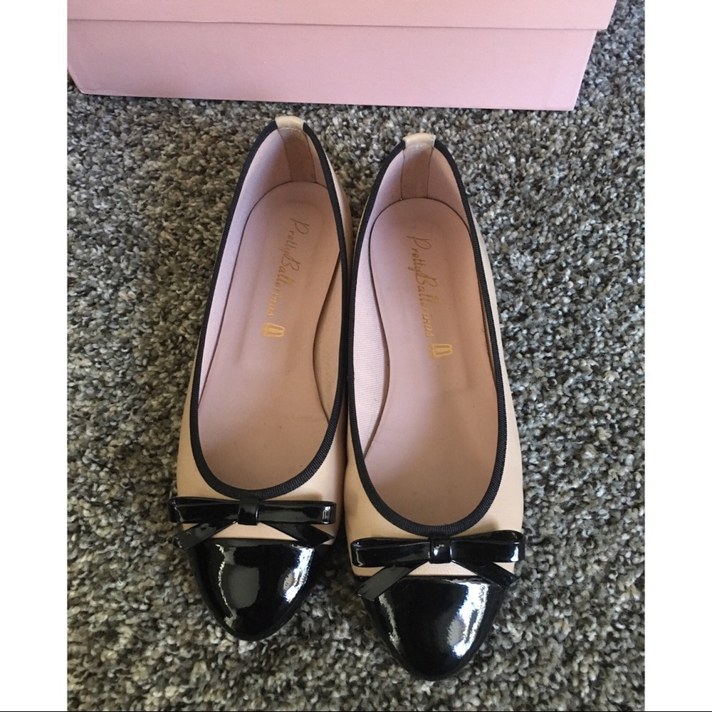 Pretty ballerinas two-tone flats